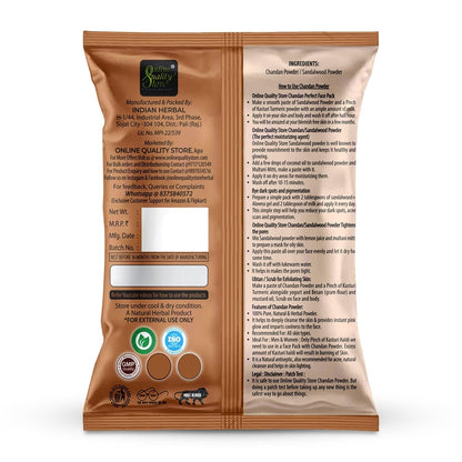 Online Quality Store Herbal Chandan Powder Combo for Hair and Face
