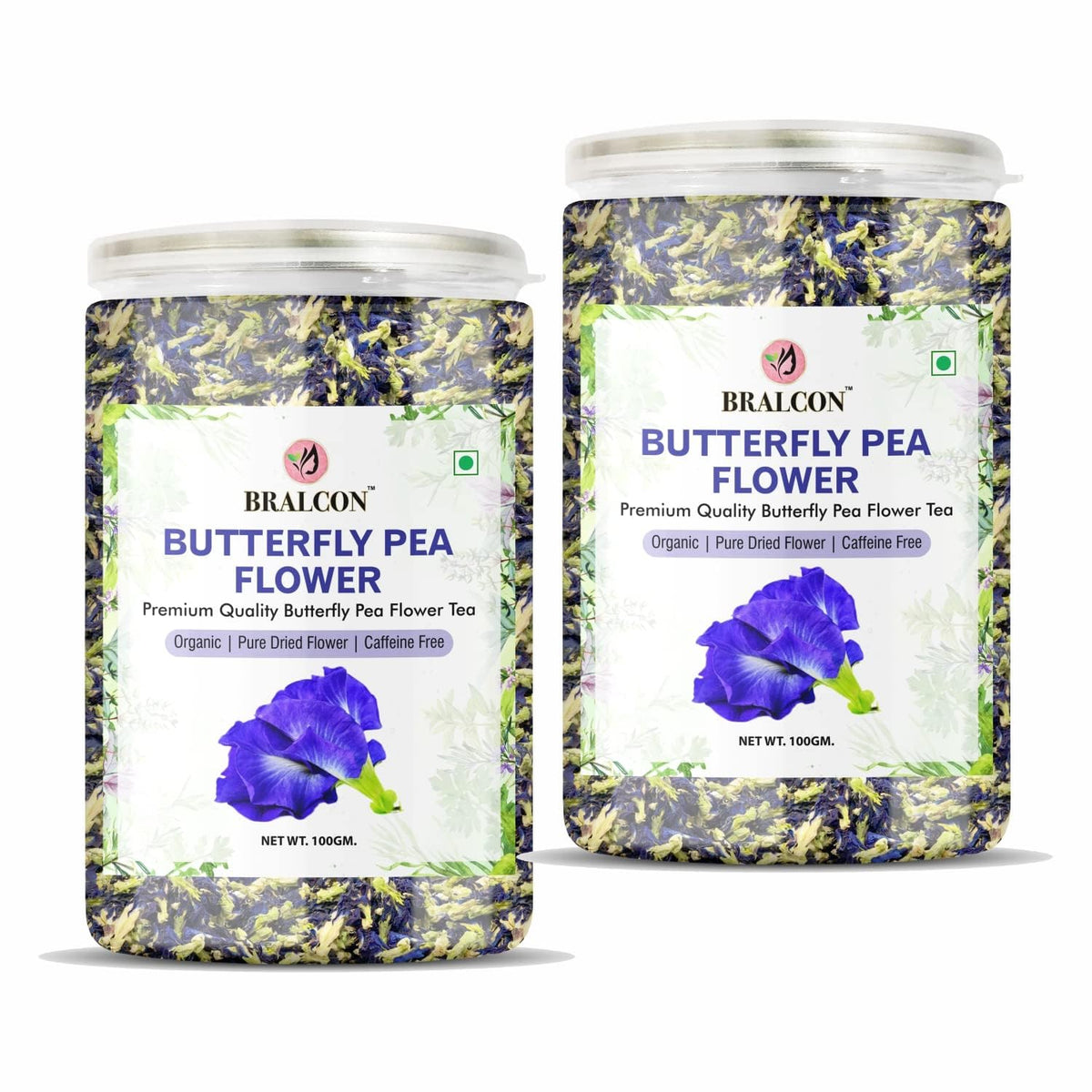 "BRALCON Butterfly Pea Flower Tea- 50g   "