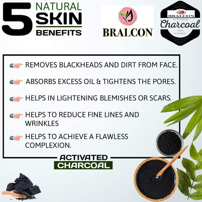 BRALCON Activated Charcoal Powder-100g