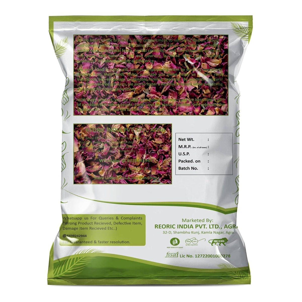 BRALCON Rose Petals - 100 gm