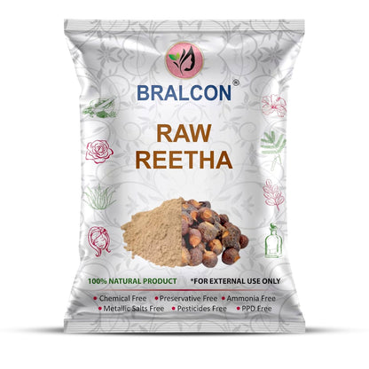 BRALCON Raw Shikakai, Reetha, Amla Combo, 100% Natural, Chemical Free, Preservative Free, 100g Each, 3 Pack Hair Conditioner