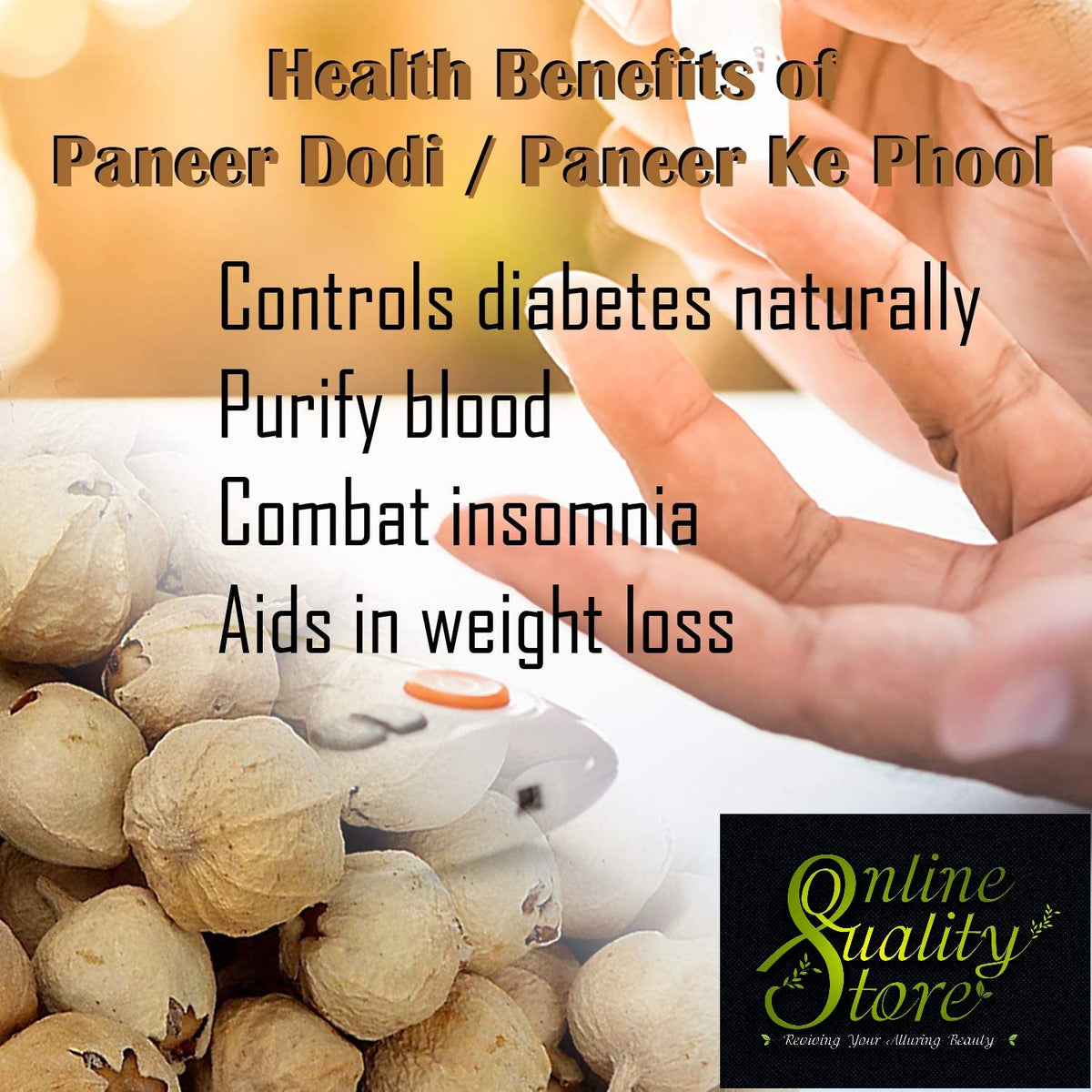 Online Quality Store Paneer Dodi -100gm| Paneer Doda|Paneer Phool |Anti -Diabetic & Weight loss
