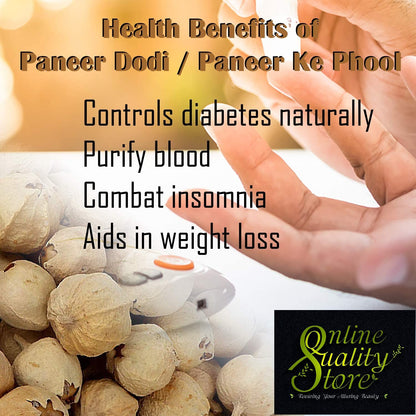Online Quality Store Paneer Dodi -100gm| Paneer Doda|Paneer Phool |Anti -Diabetic & Weight loss