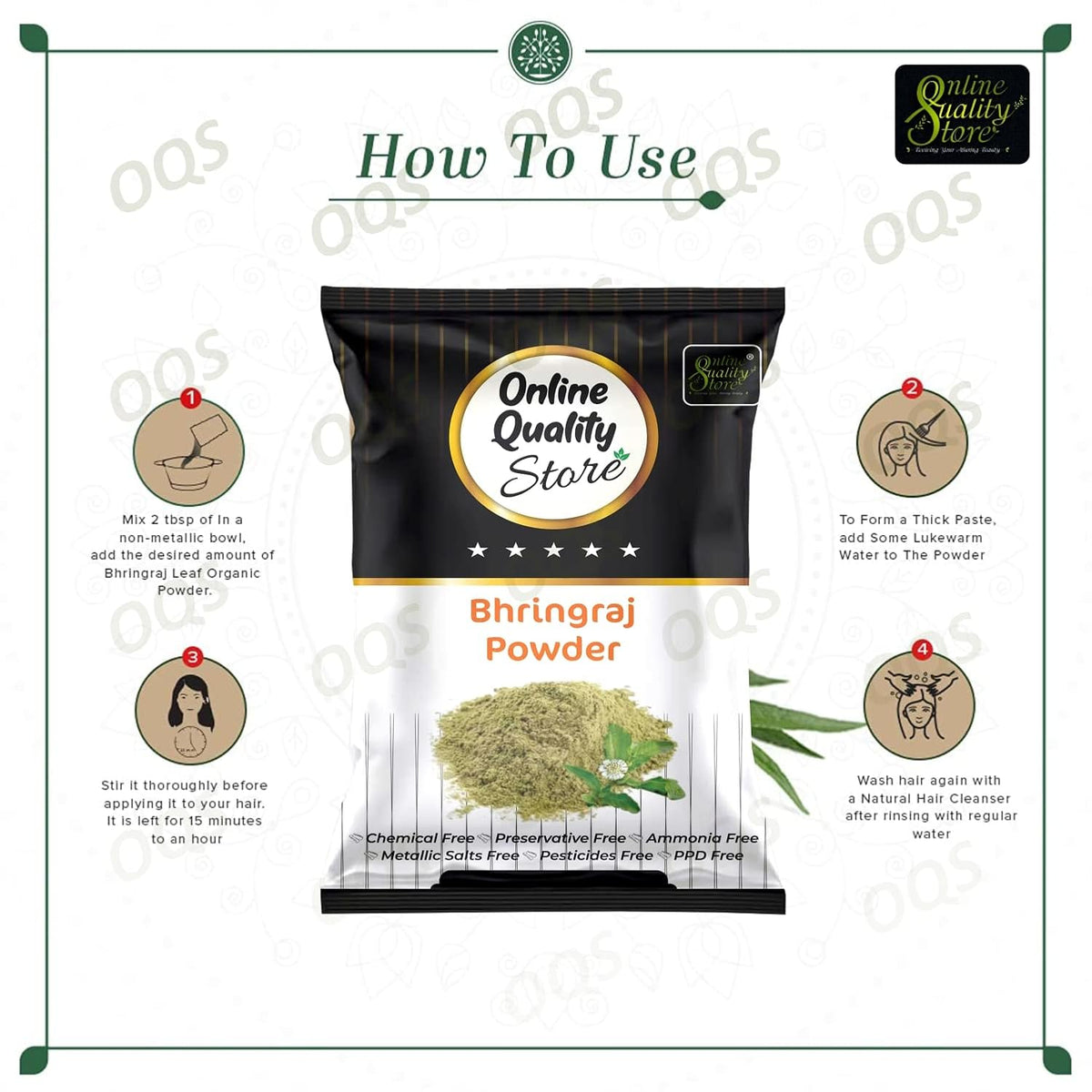 Online Quality Store Bhringraj powder for hair |Eclipta alba for Hair |Hair Pack Powder |hair pack powder |bhringrajasava |bhringraj |natural hair mask|natural hair pack |Hair Pack,Mask Powder,100g