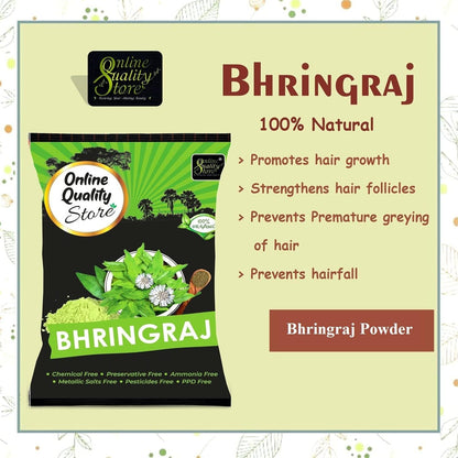 Online Quality Store Amla Reetha Shikakai Bhringraj and Hibiscus Powder for Hair
