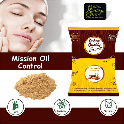 Online Quality Store pure chandan powder for face |Organic Sandalwood Powder |Chandan powder, face mask |Sandalwood Powder For Skin and body |chandan powder for puja |Chandan |facepack |facemask,250g
