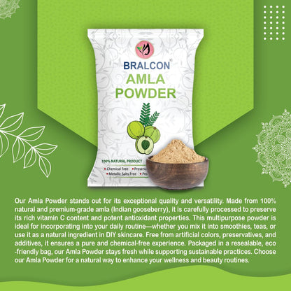 BRALCON Organic Raw Amla -100g