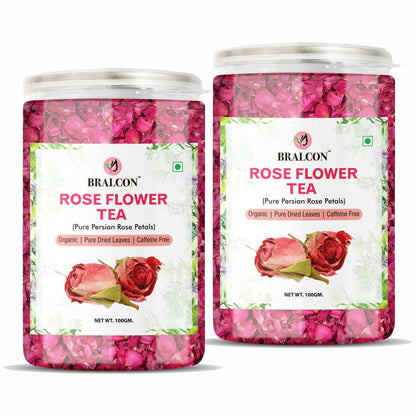 BRALCON Organic Rose Flower Tea - 100g