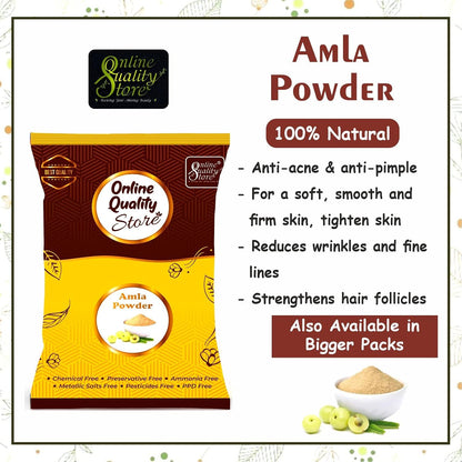 Amla Reetha Shikakai Bhringraj Powder - Organic offer of the day (350 Grams *4) - All are in separate packaging