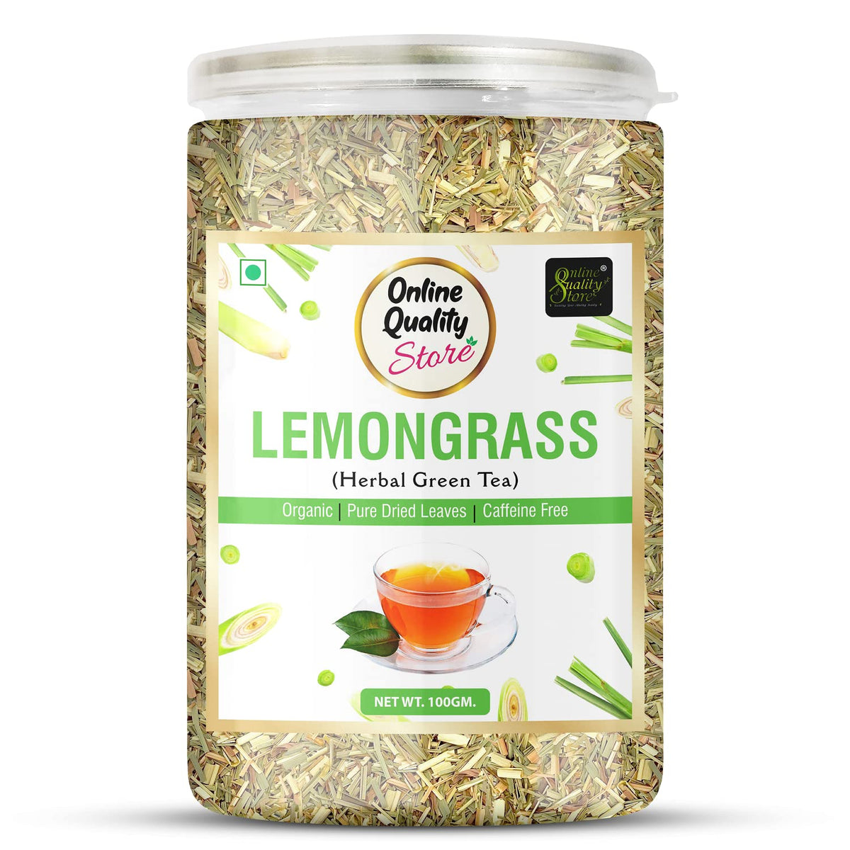 Online Quality Store Butterfly Pea Flower Tea, Lemongrass Herbal Tea Combo-200g Each | Reduce Stress