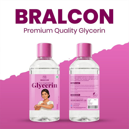 BRALCON Pure & Natural Liquid Glycerin for Skin, 200ml