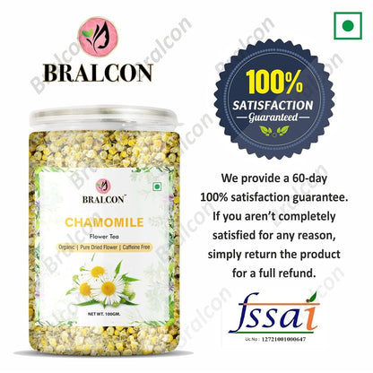 BRALCON Organic Chamomile Flower Tea - 100g