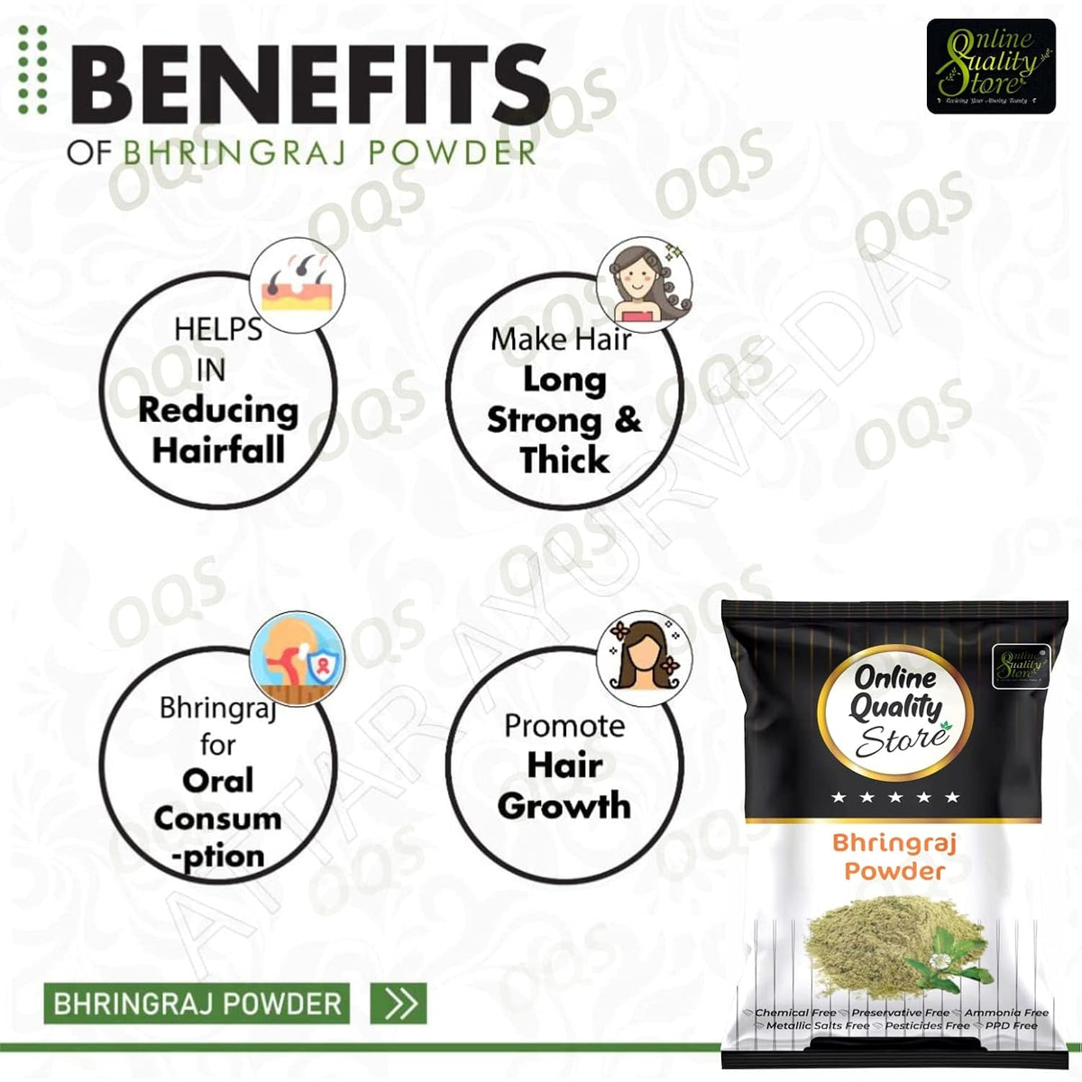 Online Quality Store Bhringraj powder for hair |Eclipta alba for Hair |Hair Pack Powder |hair pack powder |bhringrajasava |bhringraj |natural hair mask|natural hair pack |Hair Pack,Mask Powder,100g