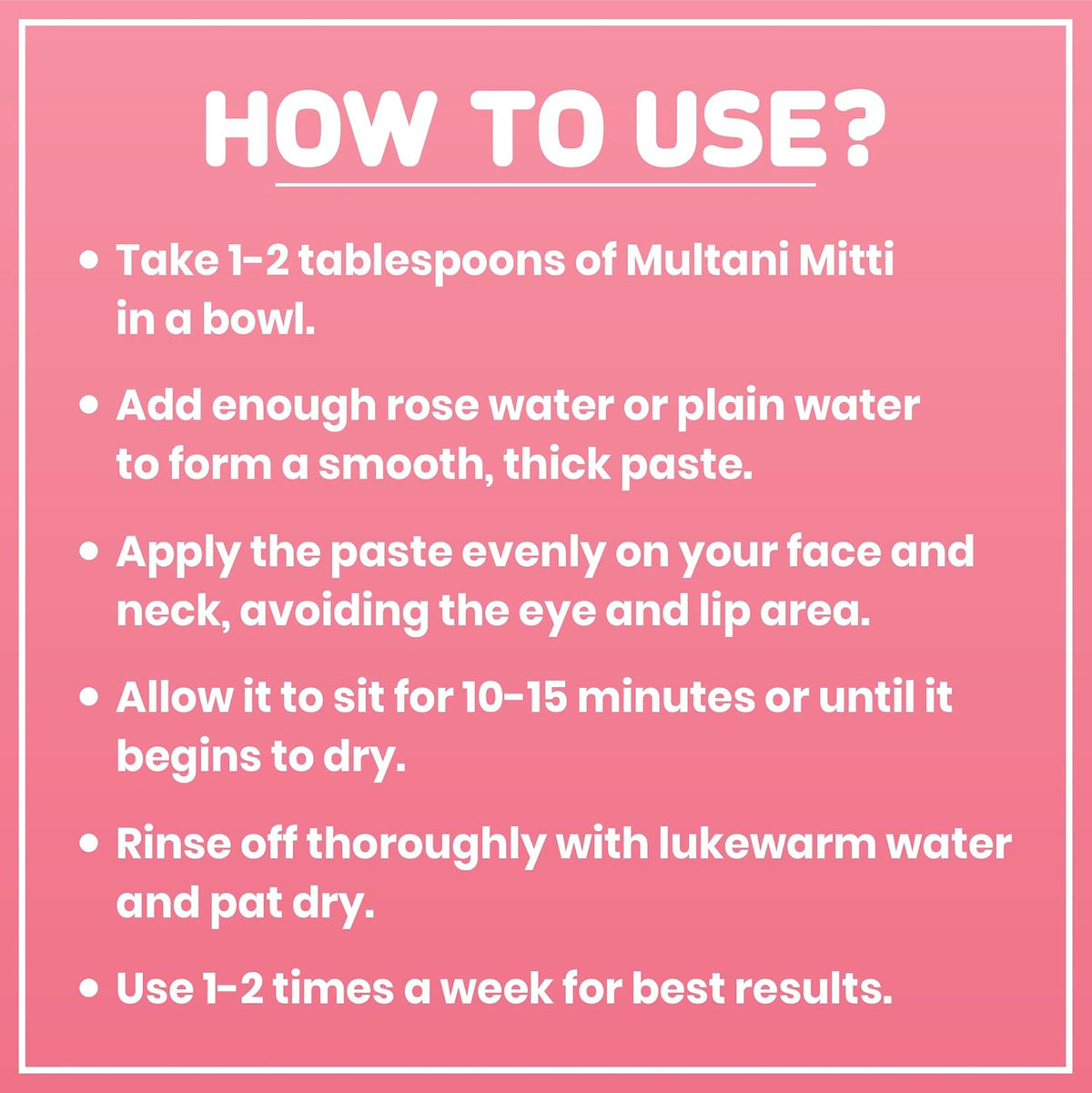 REORIC Multani Mitti Powder 100g