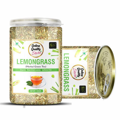 Online Quality Store Butterfly Pea Flower Tea, Lemongrass Herbal Tea Combo-200g Each | Reduce Stress