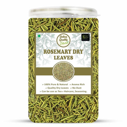 Online Quality Store Rosemary Dry Leaves - 100g | For Hair Growth & Rosemary Tea Leaves | Rosemary Herbal Tea