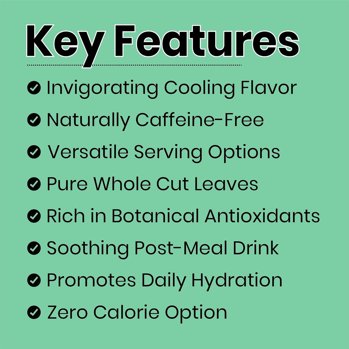 BRALCON Dried Mint Leaves Herbal Tea - 30g
