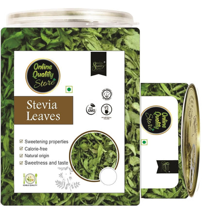 Online Quality Store Stevia Leaves- 100g | Zero Calorie Stevia leaves | Whole Leaf