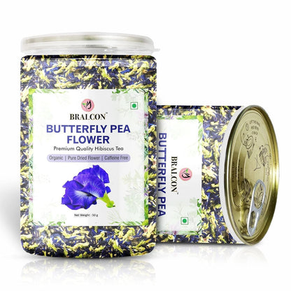 "BRALCON Butterfly Pea Flower Tea- 50g   "