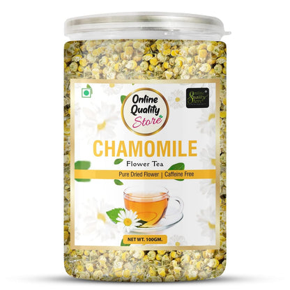 Online Quality Store Hibiscus Flower Tea, Butterfly Pea Tea, Chamomile Tea, Lemongrass Tea-100g Each