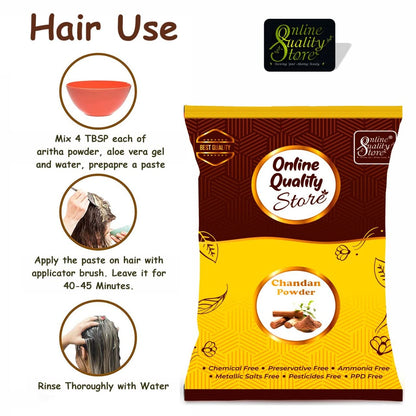 Online Quality Store Sandalwood Powder For Face & Skin |Chandan powder Pure & Natural Face Pack, face mask |Organic Pure Sandalwood Powder For Skin and body |facepack women |natural face pack,200g