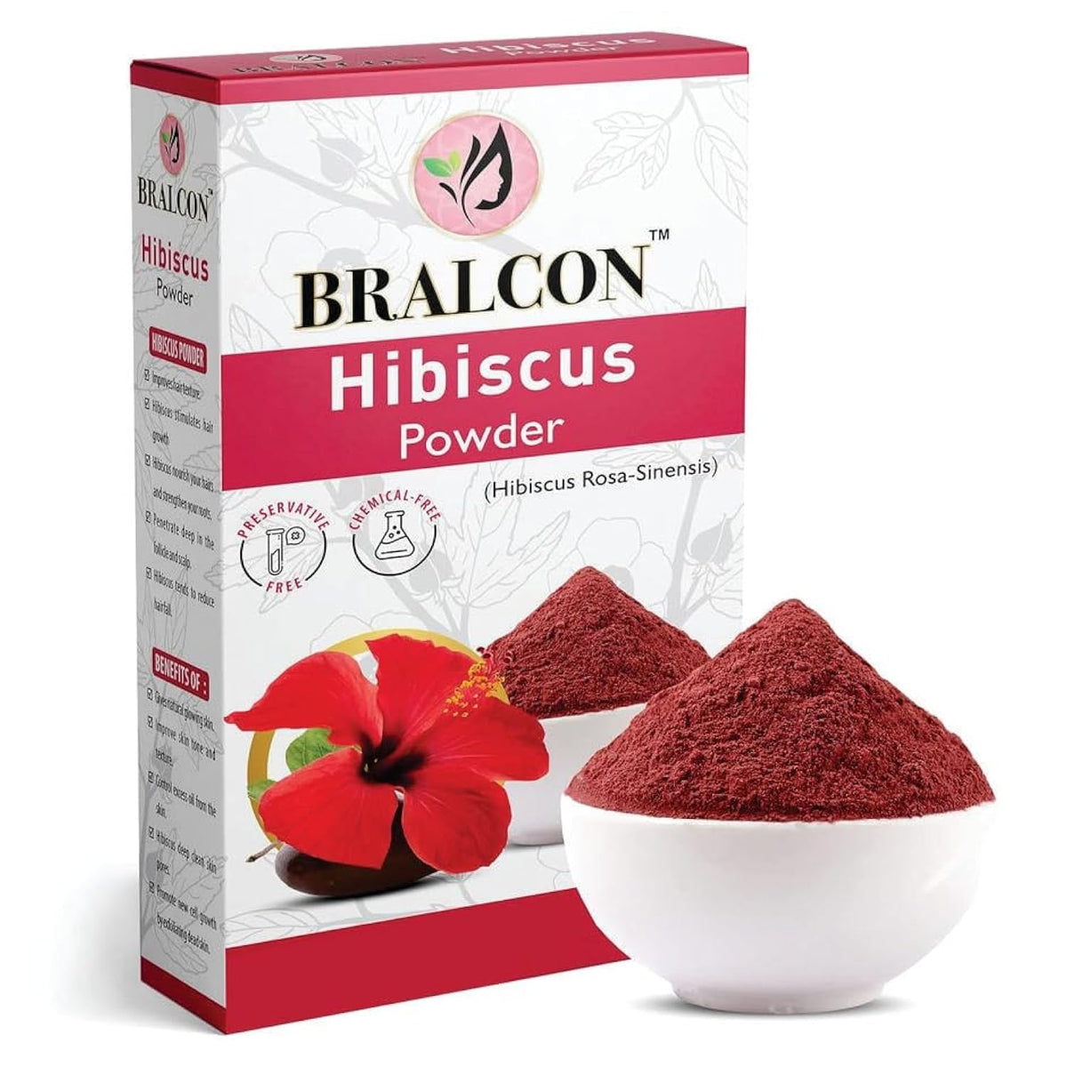 BRALCON Organic Hibiscus Powder-100g