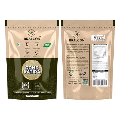 BRALCON Gond Katira Pure (Edible Gum) -200g
