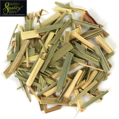 Online Quality Store Organic Lemongrass Herbal Tea - 100g | Lemongrass Tea Leaves |Herbal Green Tea