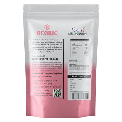 REORIC Whole Leaf Green Tea 30g