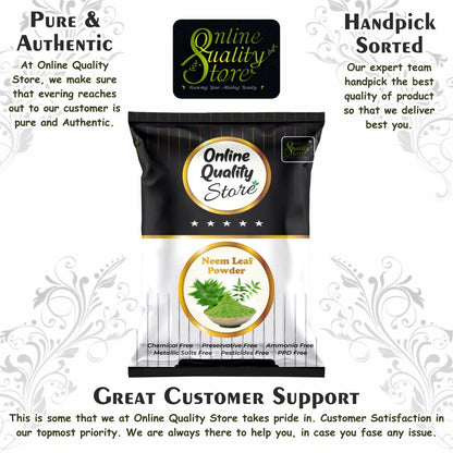 Online Quality Store neem powder for face pack |neem powder |neem powder for face pack organic |pure neem powder |pure organic neem powder for face,body,skin,hair,plants |azadirachta indica,100g