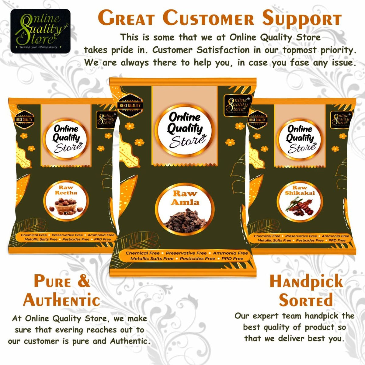 Online Quality Store reetha amla shikakai combo raw form |raw reetha for hair |Aritha|Reetha|Ritha|Soapnuts (Sapindus Mukorossi) |Indian Gooseberry |dried Shikakai, Acacia Concinna |reetha amla shikakai raw shampoo |hair pack ,600g