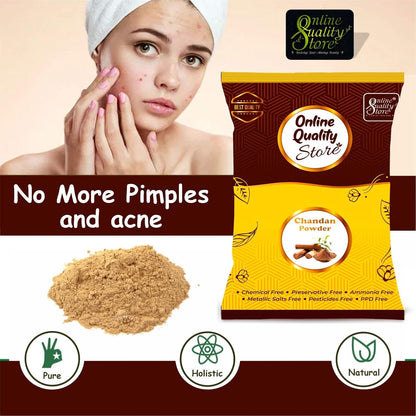 Online Quality Store pure chandan powder for face |Organic Sandalwood Powder |Chandan powder, face mask |Sandalwood Powder For Skin and body |chandan powder for puja |Chandan |facepack |facemask,250g