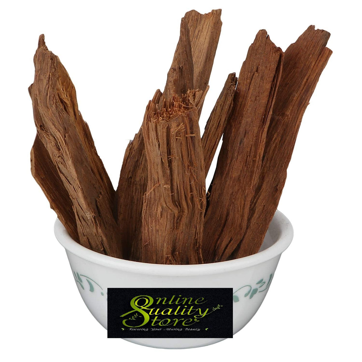 Online Quality Store Vijaysar Lakdi- 400g|Vijaysar Bark/Chaal|Indian Kino|Pterocarpus Marsupium Bark