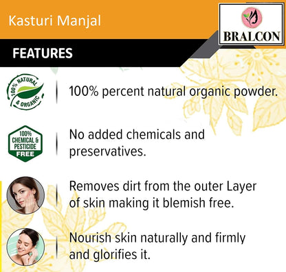 BRALCON Kasturi Haldi Powder -100gm