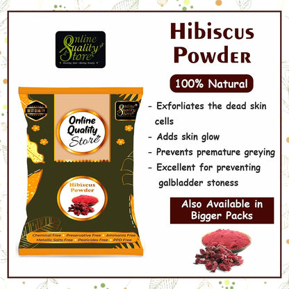 Online Quality Store Amla, Reetha, Shikakai, Bhringraj and Hibiscus Powder for Hair |hair mask for dry and frizzy hair |hair pack powder |hair pack combo |hair mask for smoothening hair,1400g
