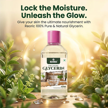 REORIC 100% Pure and Natural Glycerin 200ml