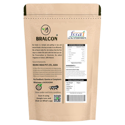 BRALCON Pure Shatavari Powder -100g