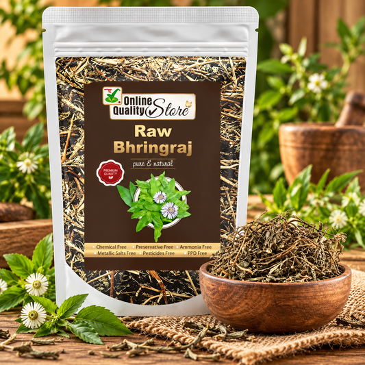 Online Quality Store raw bringaraj/bringraj dry leaves/Bhringraj Leaves/Bhangra - Eclipta Alba/False Daisy/Keshraj-200g