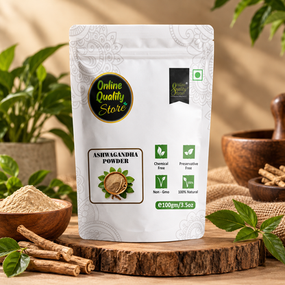 Online Quality Store Organic Ashwagandha Powder - 100g