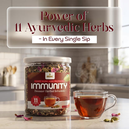 REORIC Herbal Tea 50g | Traditional 11 Spice & Botanical Infusion | Loose Herbal Brew
