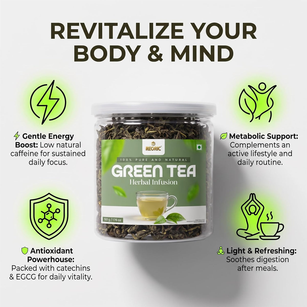 REORIC Green Tea 50g
