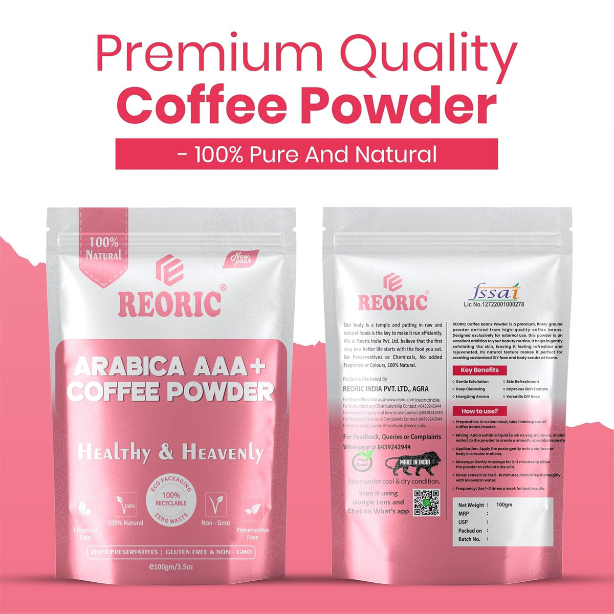 REORIC Coffee Powder 100g