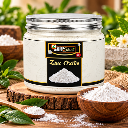 Online Quality Store Zinc Oxide Powder for face Pack, Skin Care , 150g |zinc oxide powder for skin |zinc oxide |zinc oxide powder for face|zno powder |zno nano particles |zinc oxide sunscreen |zinc oxide powder for painting