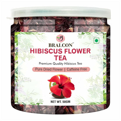BRALCON Organic Hibiscus Flower Tea- 50g