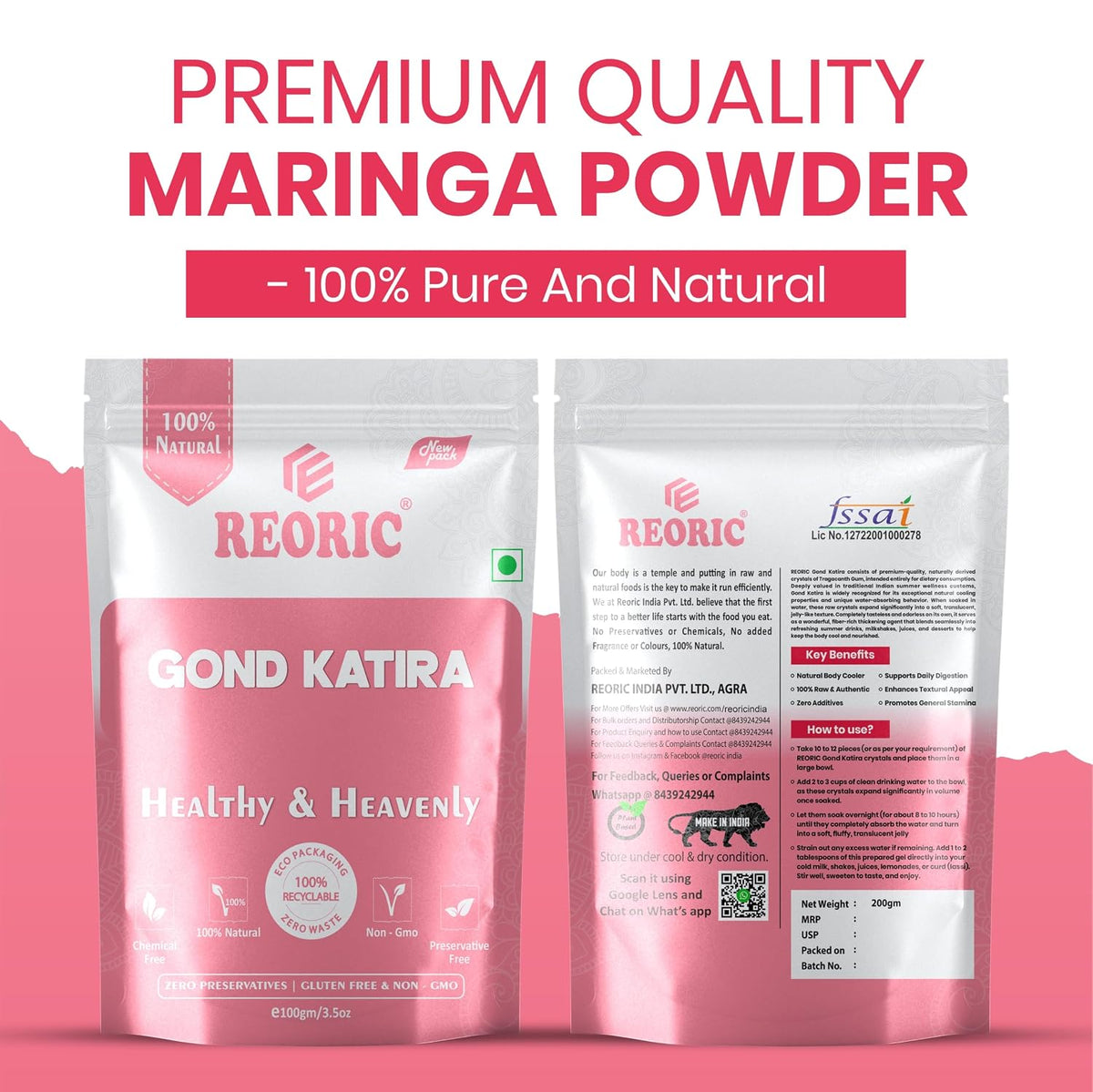 REORIC Moringa Powder - 100g