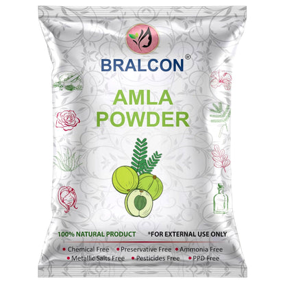 Amla, Reetha, Shikakai, Hibiscus, Bhringraj - 100g each (100 X 5 Pack) || Natural Herbal Powder Combo for Hairs || Chemical Free (Pack of 5, 100g each, Total 500 g Pack)