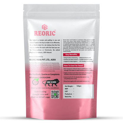 REORIC Neem Leaf Powder 100g