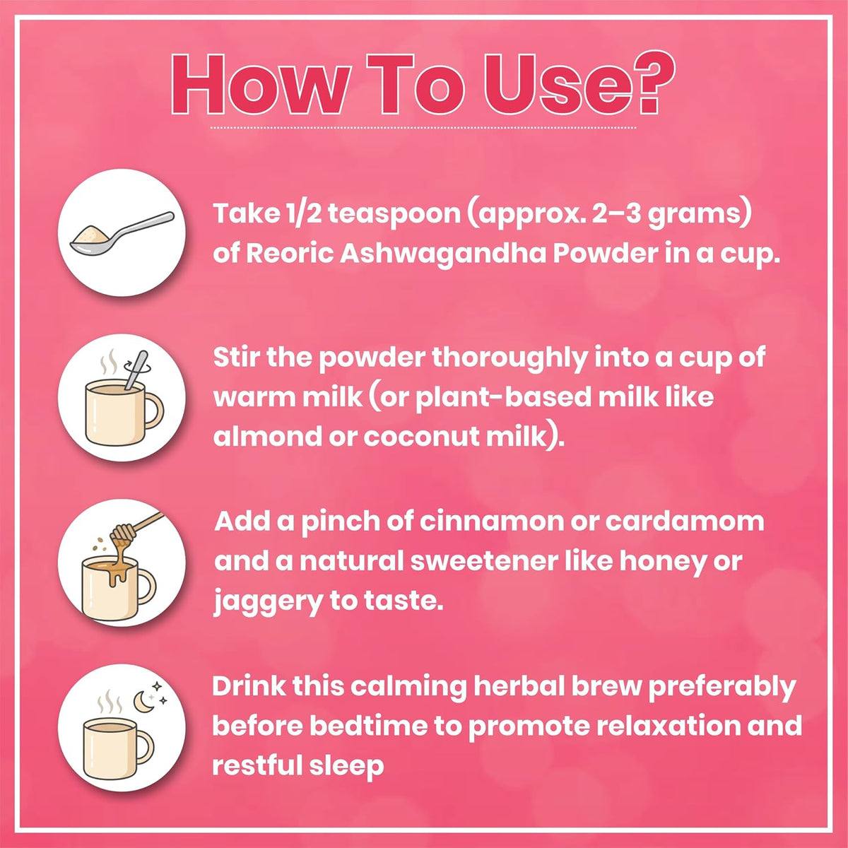 REORIC Ashwagandha Powder -100g