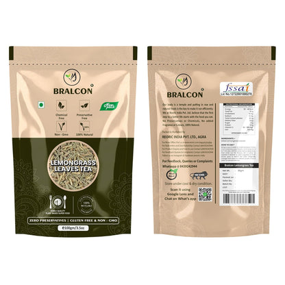 BRALCON Premium Dried Lemongrass Leaves Tea 30g