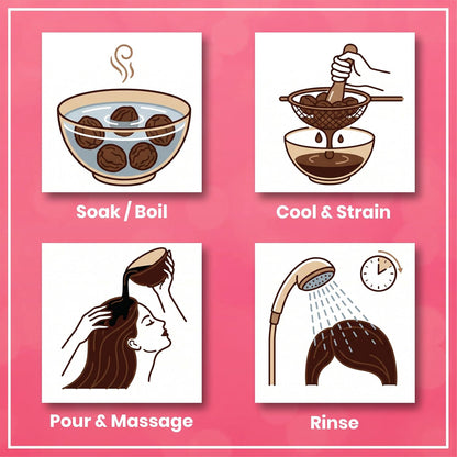 Reoric Raw Dried Amla for Hair Care - 100g